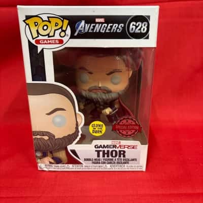 Funk Pop Game 628 Marvel Avengers Gamer Verse Thor Special Edition Glows in the Dark