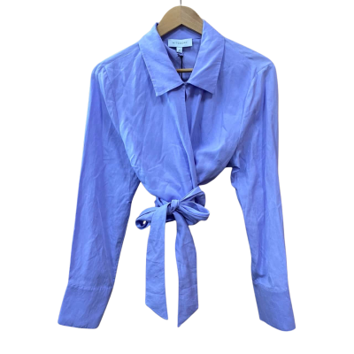 Witchery Lilac Wrap Shirt Size 14