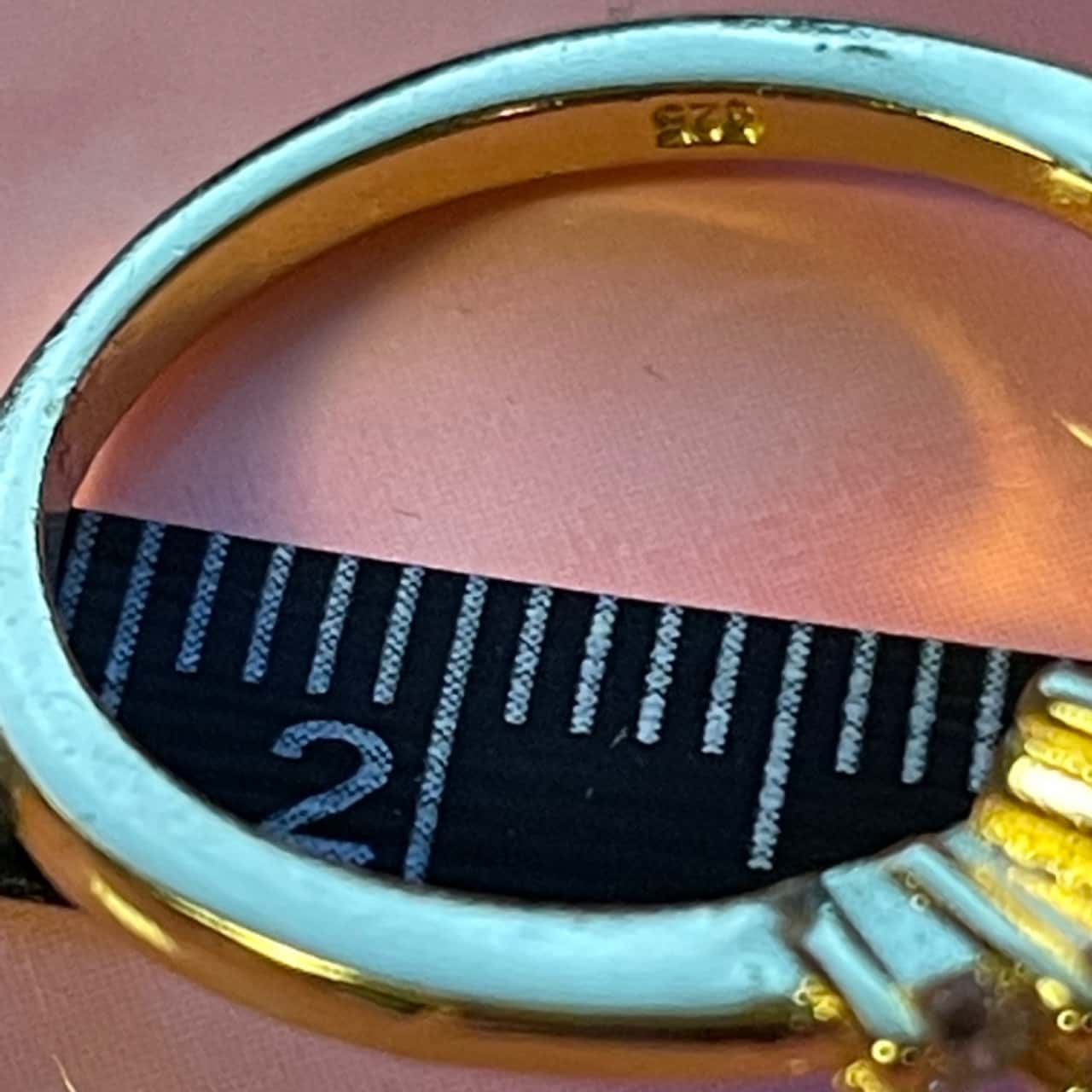 Women's Ring Marked 925 with Gems(s) - Used Poor | Salvos Stores