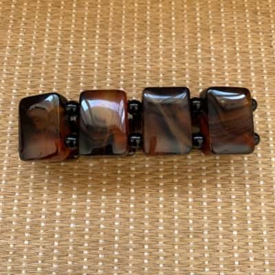  Womens Bracelet Brown Amber