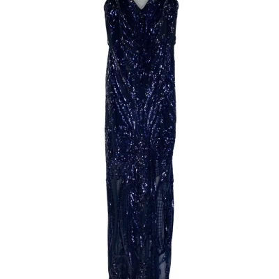 Pilgrim Womens  Size 6 Sequin Dress Black  