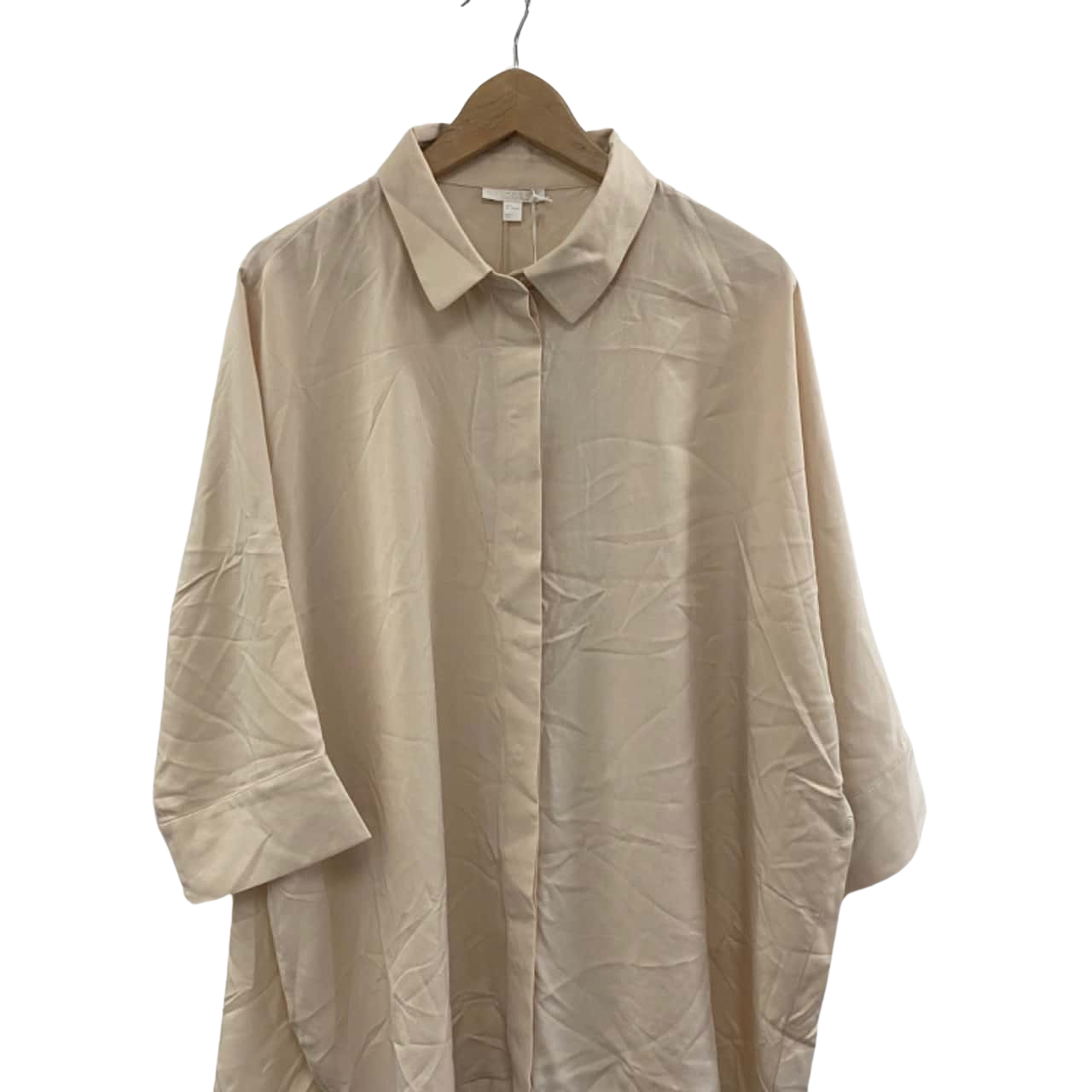Womens Size 15 / 16 Button Up Cream