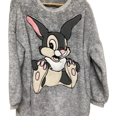 Peter Alexander x Disney Grey Fluffy Thumper Fleece Lounge Jumper