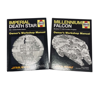 Star Wars Haynes Manuals – Death Star & Millennium Falcon Set #StarWars #CollectorsEdition #SciFiBooks