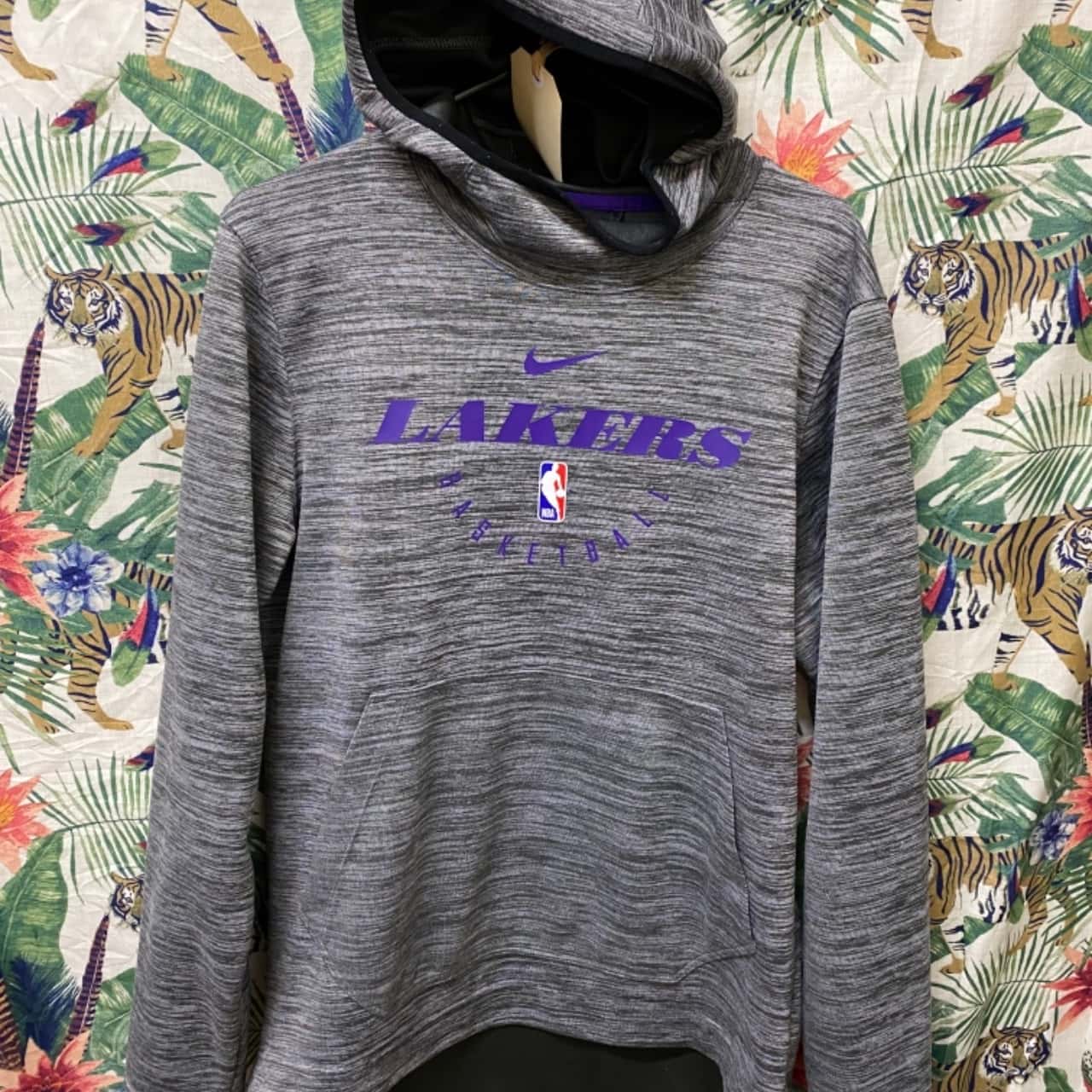 NBA Oversized Crewneck In Purple - FYI
