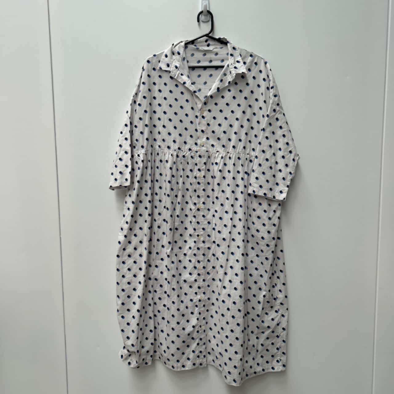 Italian Polka Dot Midi Dress (XS/S)