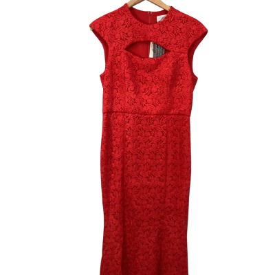 BNWT, Romance, Women Dress, Size 12, Red 
