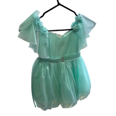 Alfa Baby wear Kids  Size 22 Mint Green Formal Dress 