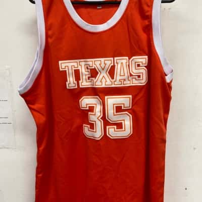 Texas NBA Mens  Size XXL Orange / White jersey 
