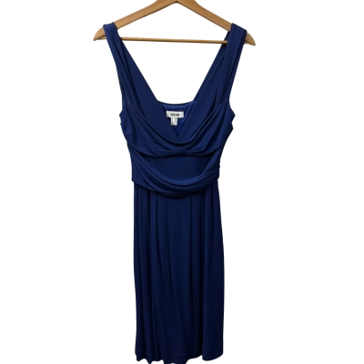 Moschino Womens Size 8 Mini Dress Blue 