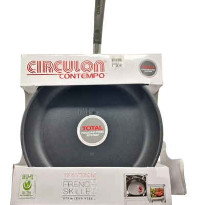 CIRCULON CONTEMPO 32 CM FRENCH SKILLET