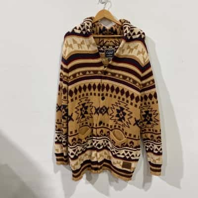 Lucid Knit Cardigan  Mens  Size S Multicoloured 