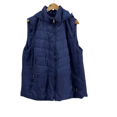 Autograph Womens  Size 18 Leisure On The Go Puffer Vest Navy