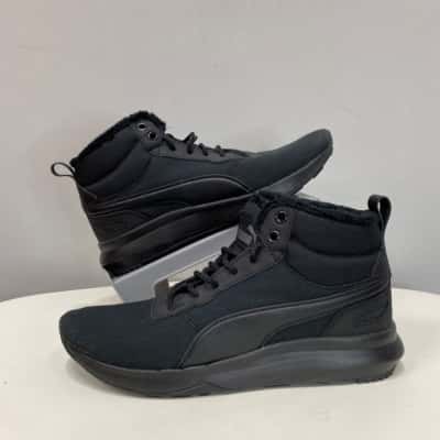 BNWOT Puma Mens  Size 9 Hi-Top Sneakers Black  