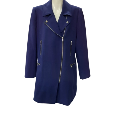 Eva Kayan Womens  Size 44 Winter Coat Blue 
