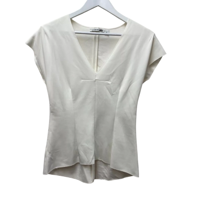 Country Road Womens  Size XS V-Neck Top White 