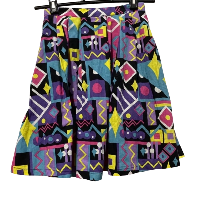 Revival Womens Skirt Size 6 Multicoloured 