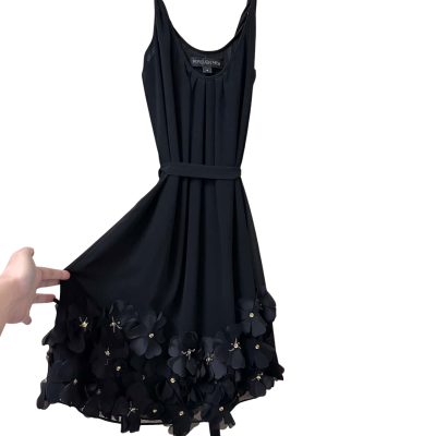 Forever New Black Floral Dress