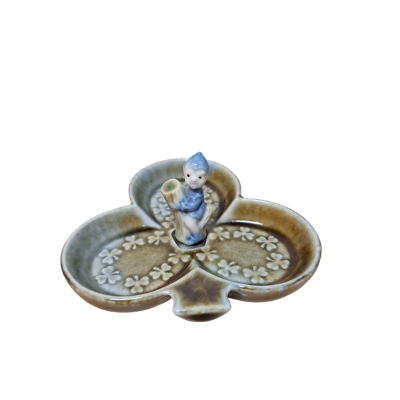 Wade Irish Porcelain Shamrock Trinket Dish 