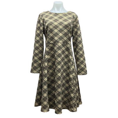 Capture Womens Size 14 Midi Dress Multicoloured / Pattern 