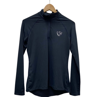 Bare Equestrian Womens  Size 8 Riding Top Black  