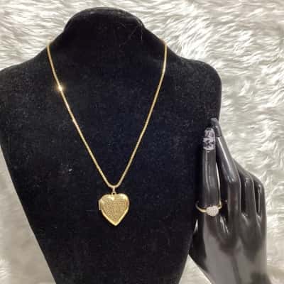  Womens Necklace / Ring Gold / Other 