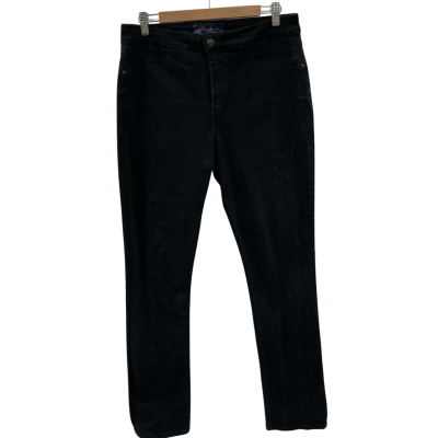 Not Your Daughters Jeans (NYDJ) black cotton jeans, Size 14  