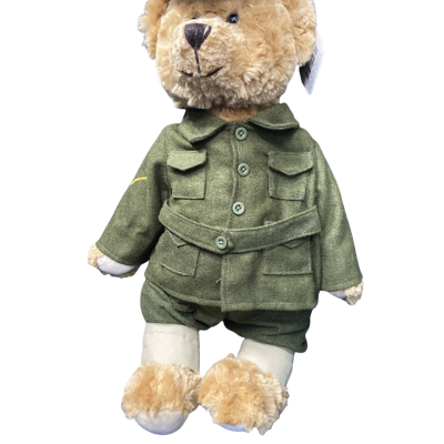 Elka Australia. Digger bear. Soldier-on collectible