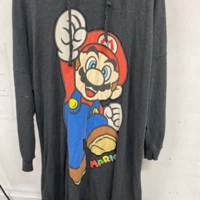 Mario Peter Alexander Womens  Size M Long Sleeve Top Grey 