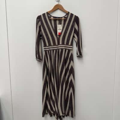 NEW - Zara Knit Metallic Dress - Size S 