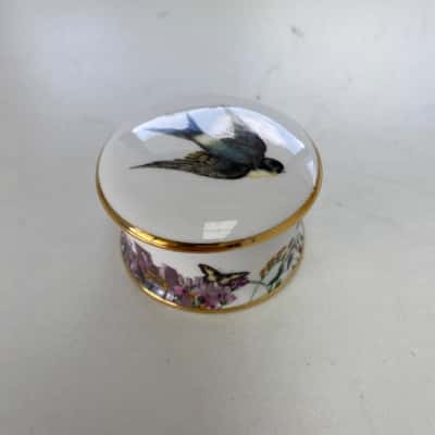 Stonehenge English Heritage Floral Trinket Keeper Jewelry Box