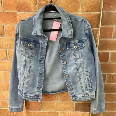  Womens  by Lily Size 10 Denim Jacket 
