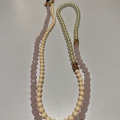 Mimco Womens Beaded Necklace Multicoloured 