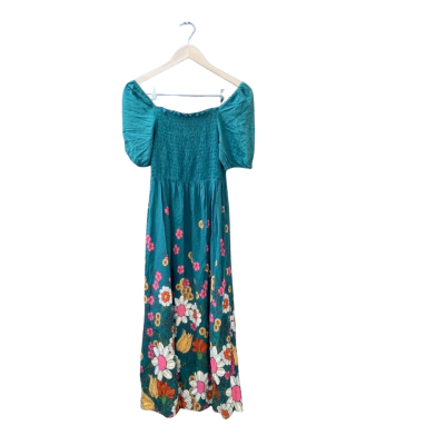 Princess Highway Off The Shoulder Dress Floral/Green/Multicoloured/Pattern 