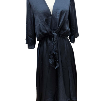 st.frock Womens  Size 12 Midi Dress Navy Blue 
