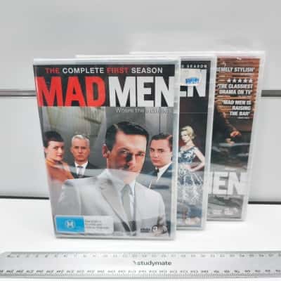 "Mad Men" Complete Seasons 1–3 DVD Box Sets