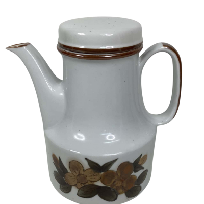 Vintage Mid Century Teapot Handgemalt stoneware Korea