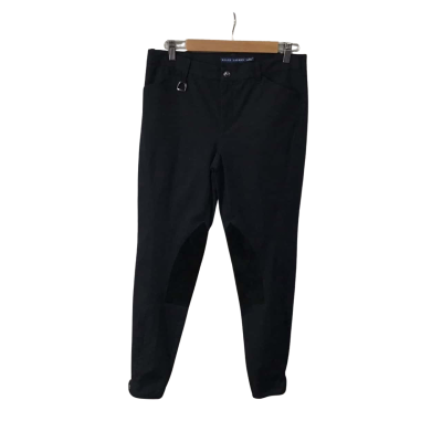 Ralph Lauren Womens Size 10 Black Skinny Horseback Riding Pants 
