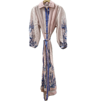Aston Studio Womens Dress Size 6 Pink  / blue