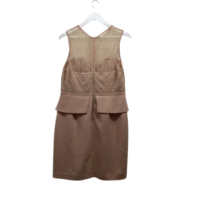 JAYSON BRUNSDON Size 14 Beige Cocktail/ Formal Dress BNWT