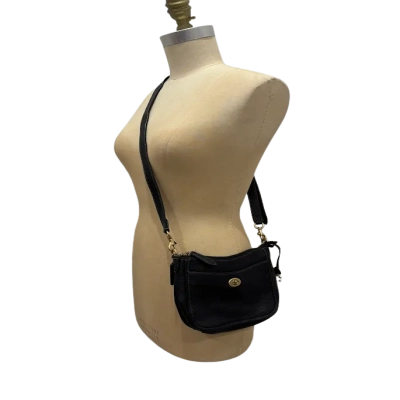 Coach Womens Cross Body Bag Black  