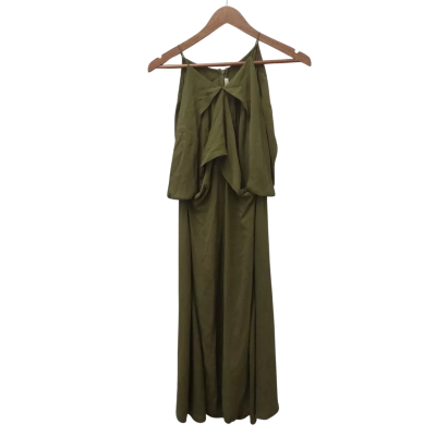 Willow Womens  Size 6 Cocktail Dress Olive 
