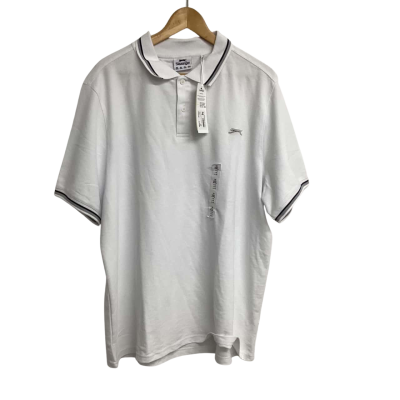 Slazenger Mens  Size XXL Polo Shirt White BNWT