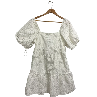 French Connection Women’s Size 10 Off the Shoulder White Dress