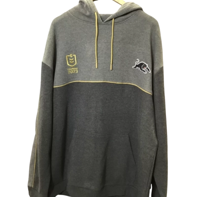 NRL TIDWELL Penrith Panthers Premiers 2023 Mens  Size XXXXL Hoodie Grey 
