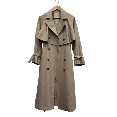  Apuweiser-roche Womens overcoat Size 2 Beige 