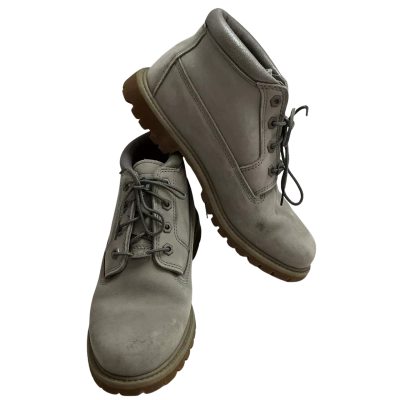 Timberland grey lace up boots, Size 8.5