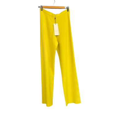 Bec & Bridge Women's Sorrento Cotton Blend Knit Pants Size S Citrus
