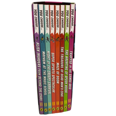 YOU CHOOSE, 8 Book Slipcase,  Collection Box Set Kids by George Ivanoff