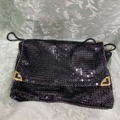 Vintage Glomesh Womens Handbag Black  
